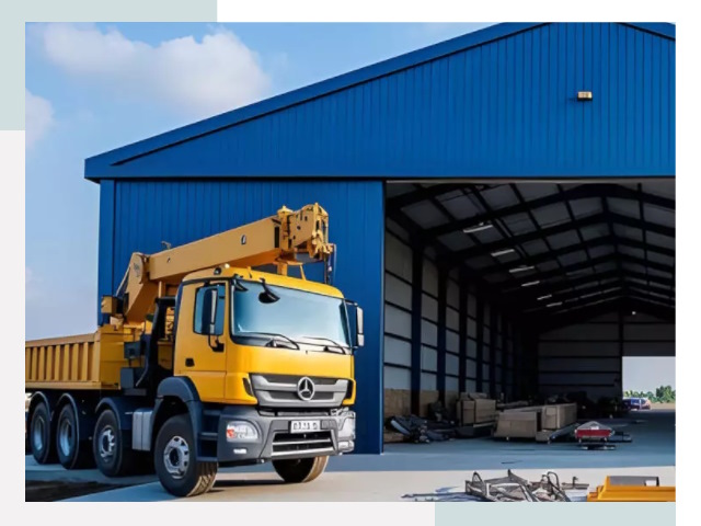 Лизинг ангаров под склад и производство с монтажом в Череповце