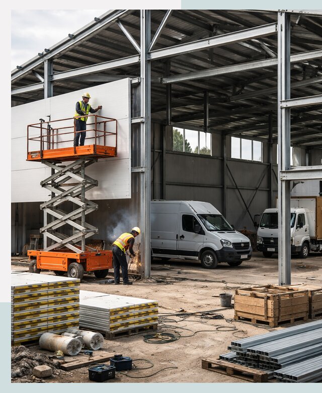 Быстровозводимые здания для автобизнеса в Череповце под ключ
